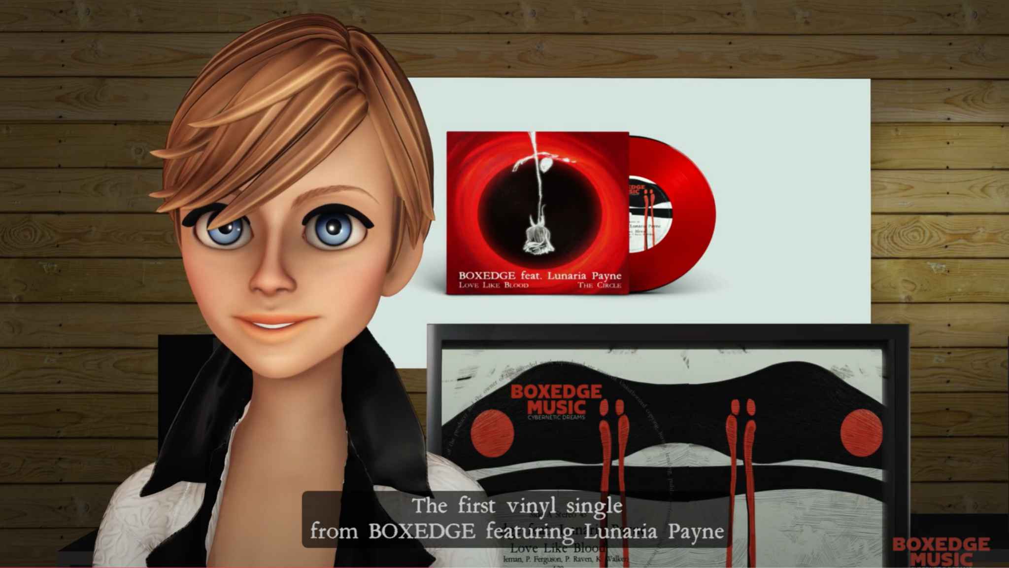 Pre-order the Limited Edition Vinyl by Boxedge feat. Lunaria Payne!